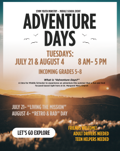 Revised Adventure Days 2026